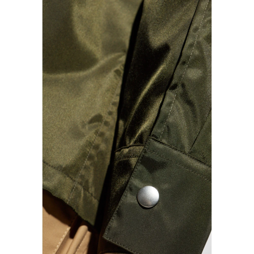 Jil Sander Jas met zakken Green Heren