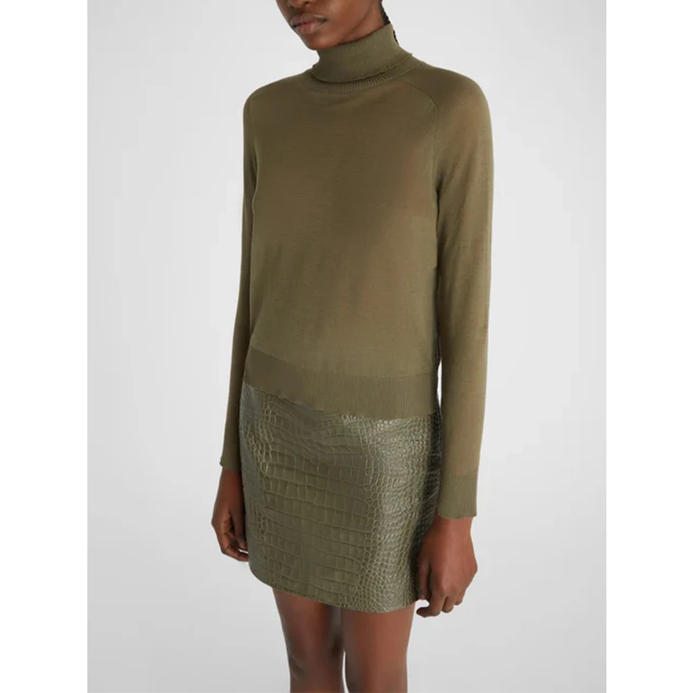 Ermanno Scervino Groene Katoenen Coltrui Gray Dames
