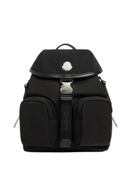 sac-a-dos-en-nylon-noir-avec-boucle