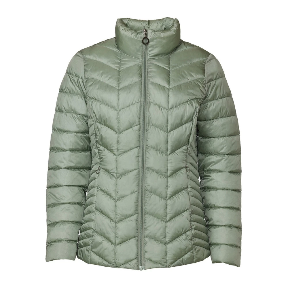Danwear Women's Green Winter Jackets, 4XL, Luxury Down Jacket Gunda 66