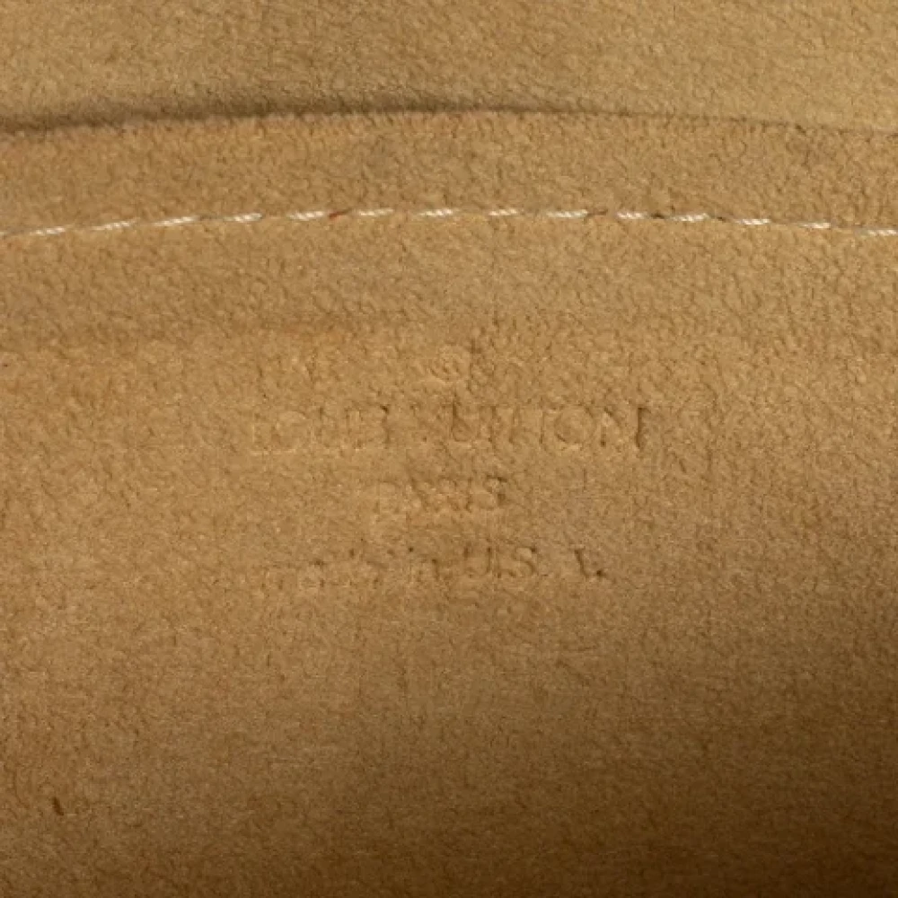 Louis Vuitton Vintage Pre-owned Suede louis-vuitton-bags Brown Dames