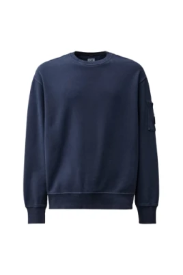 Diagonal Fleece Sweatshirt