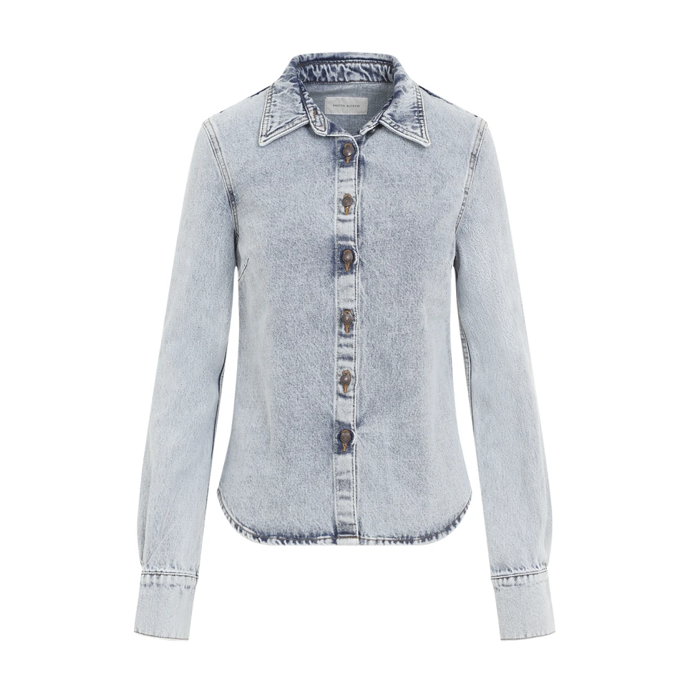 Blouses & Shirts > Denim Shirts - - Magda Butrym - Modalova