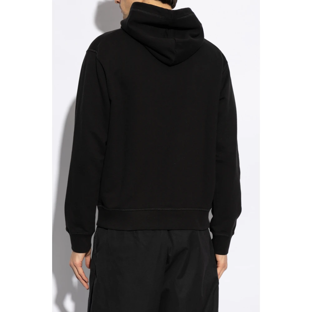 Dsquared2 Sweatshirt met print Black Heren