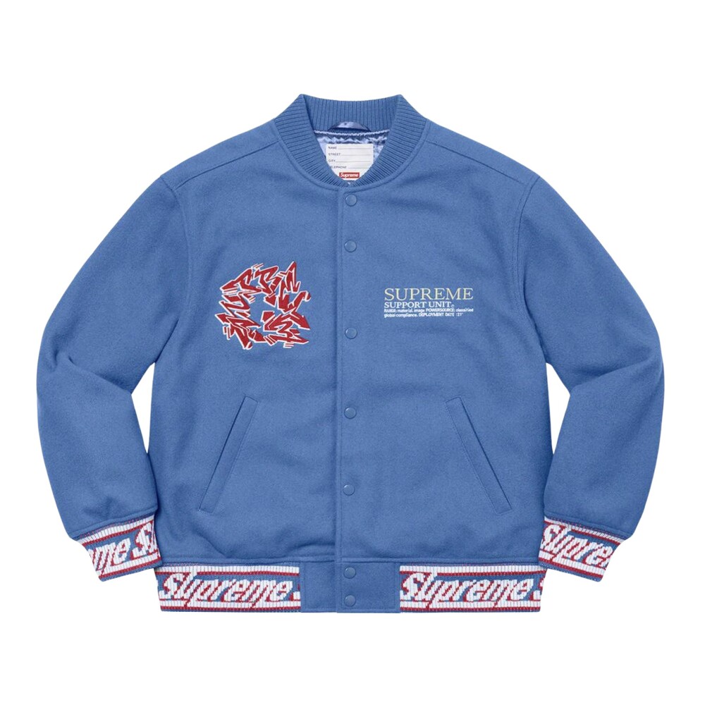 Varsity Jacket Light Blue | Supreme | Men's Fashion | Miinto