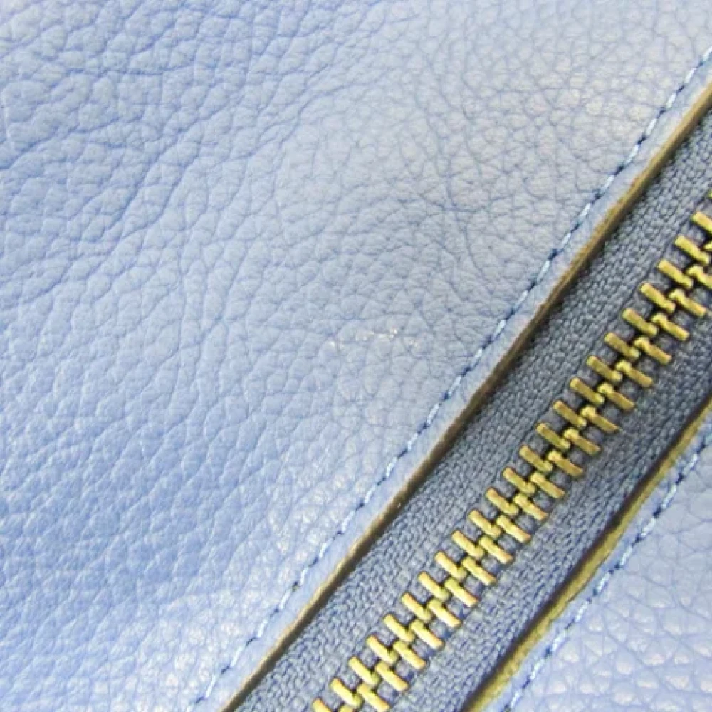 Coach Pre-owned Leather totes Blue Dames