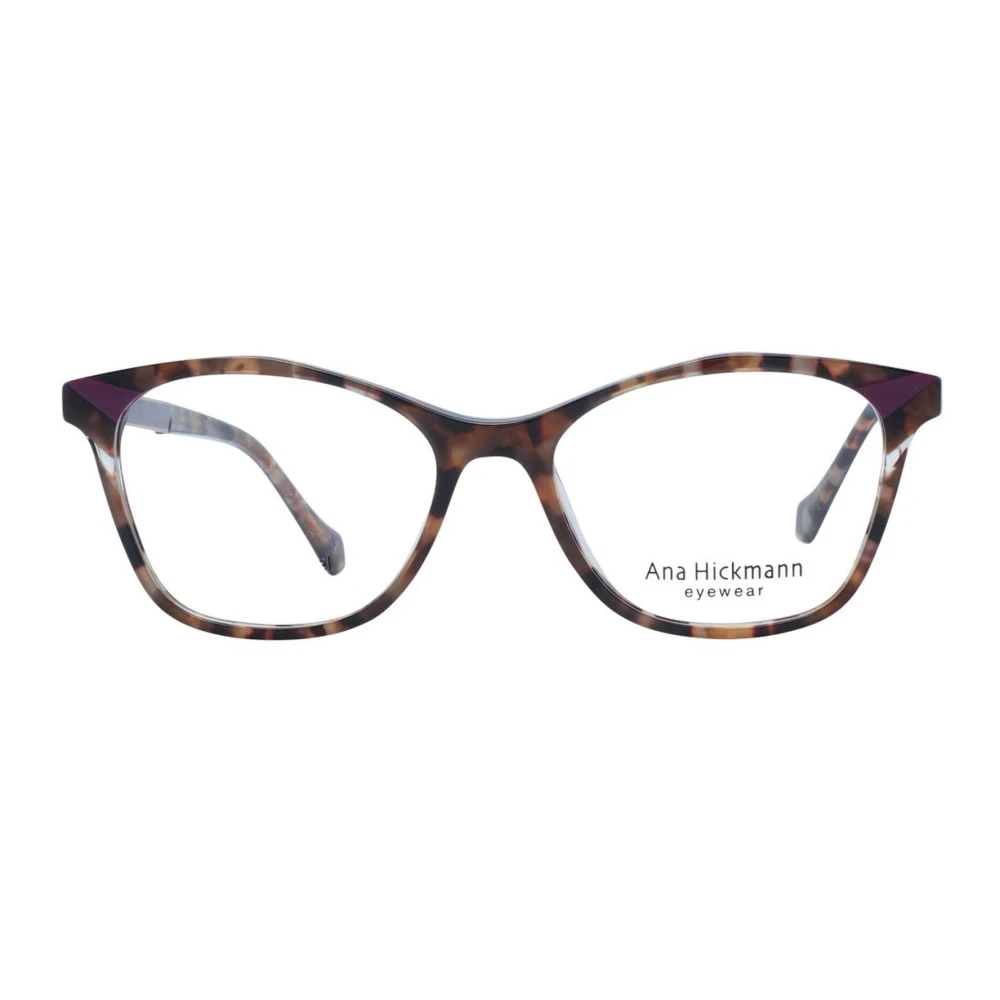 Ana Hickmann Bruine Acetaat Vlinder Optische Monturen Brown Dames