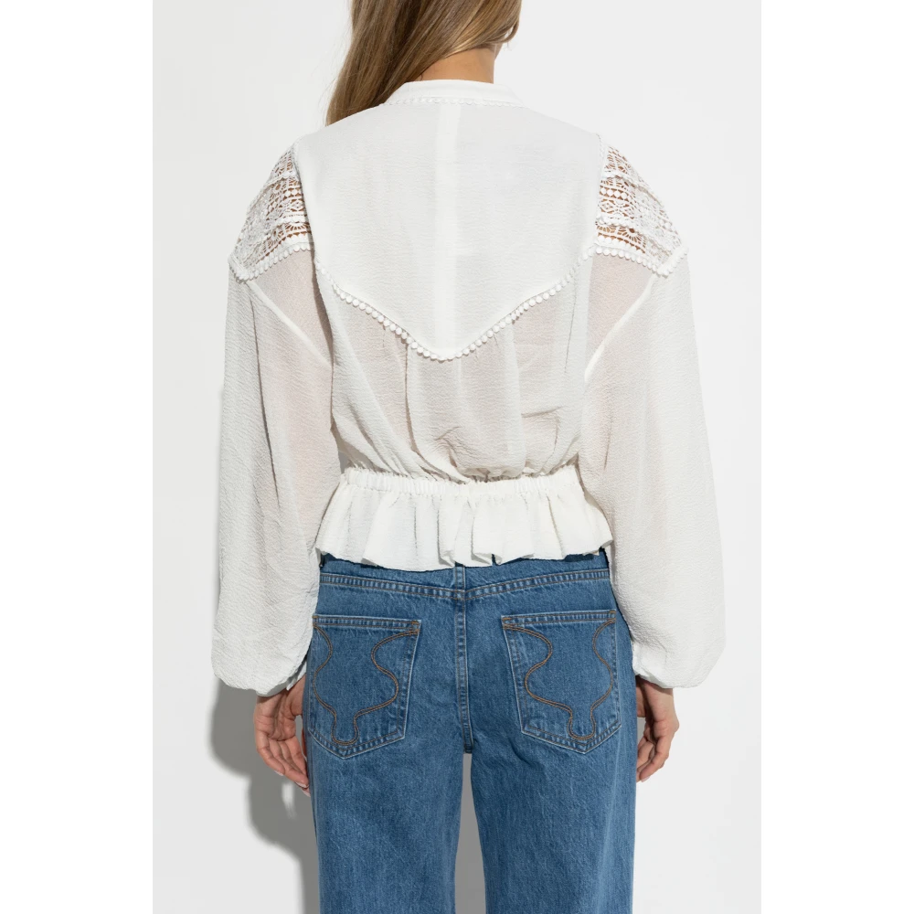 IRO Top Rixi White Dames