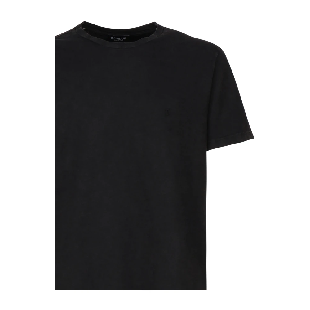 Dondup T-Shirts Black Heren