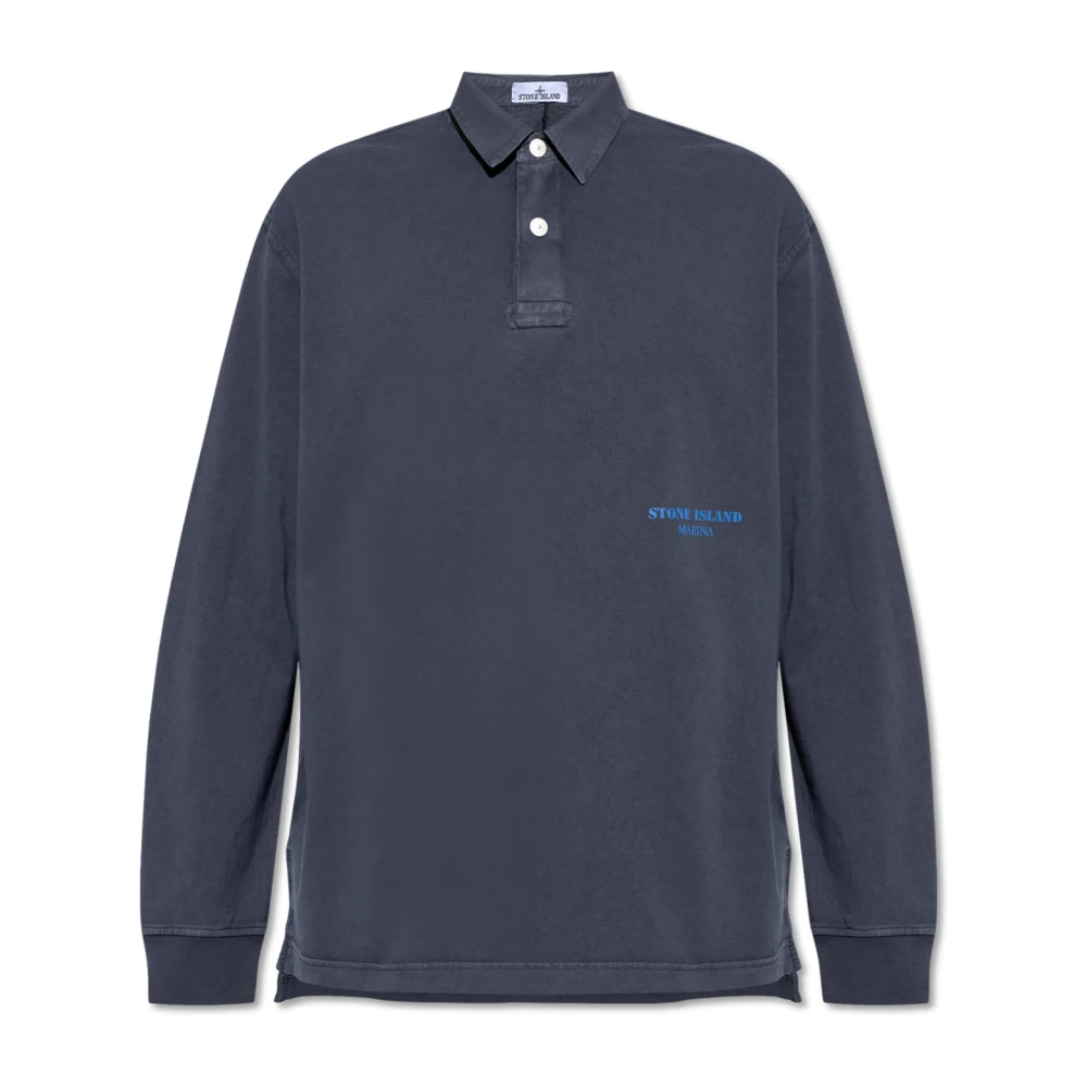 Stone Island Polo capsule Marina Gray Heren