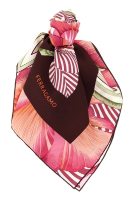 Brezza Print Silk Twill Scarf