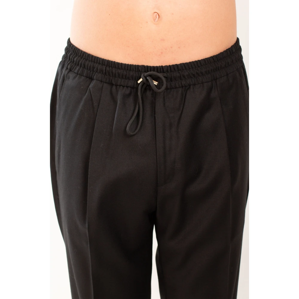 Briglia Wollen broek voor Wimbledon-stijl Black Heren