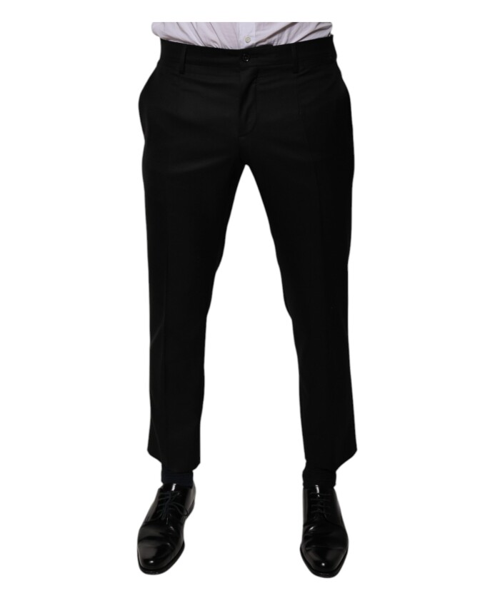 black-wool-tapered-dress-pants