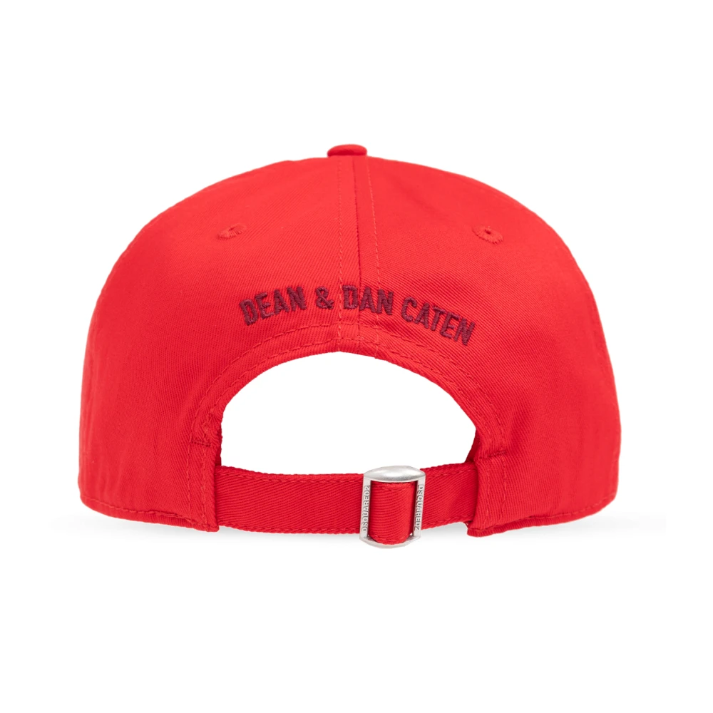 Dsquared2 Baseballpet Red Heren