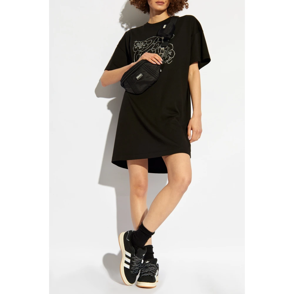Kenzo T-shirt jurk Black Dames