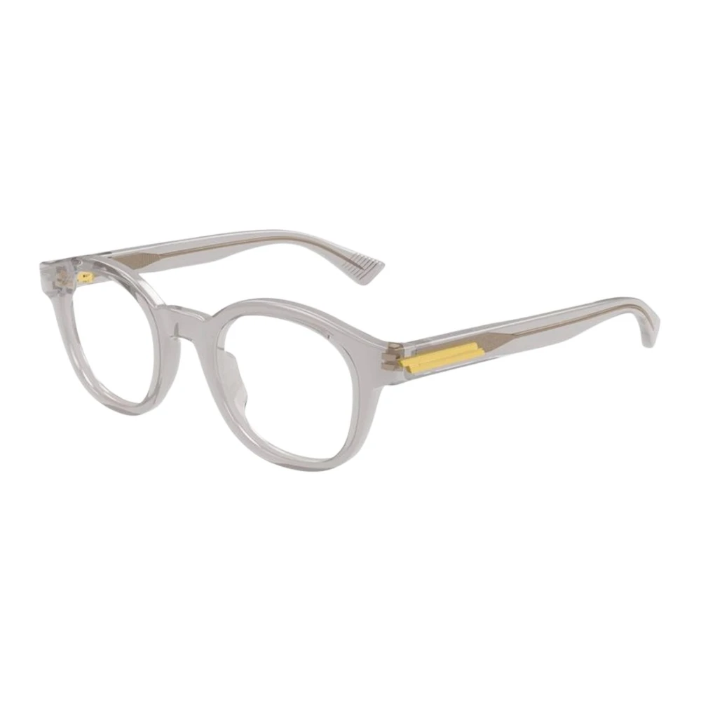 Bottega Veneta Men's Gray Pantos Eyeglasses - Glasses - 46 Mm - Accessories