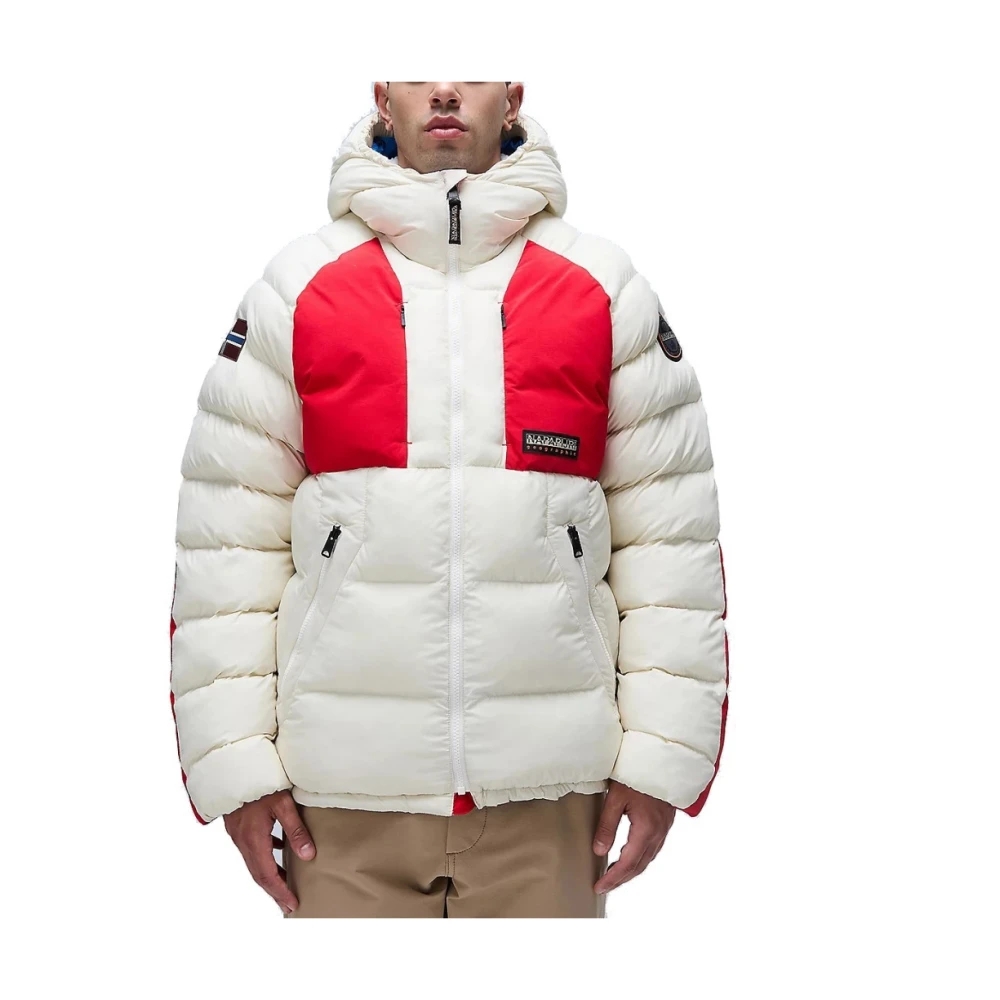 Napapijri Pufferjas voor stijlvolle winterlook White Heren