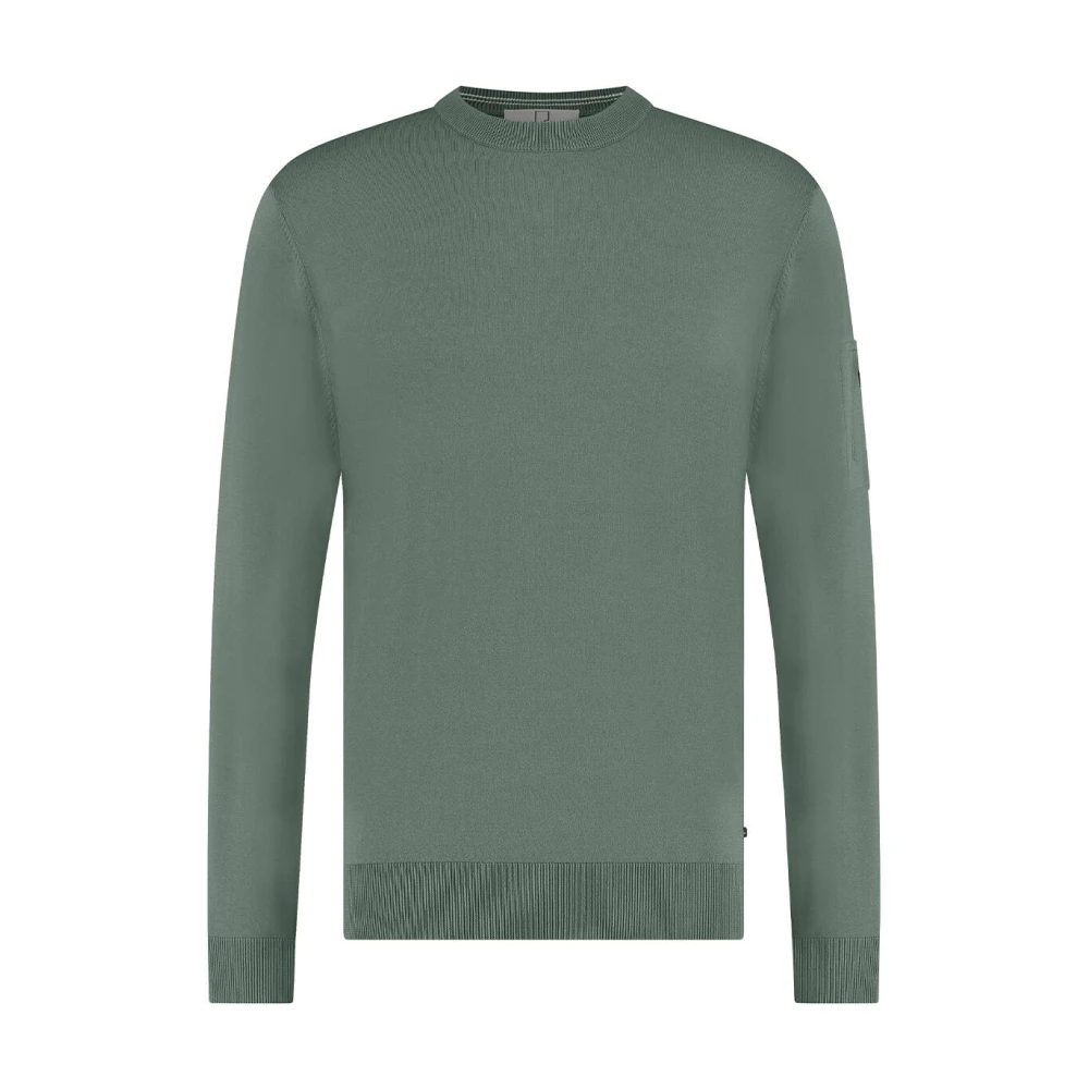 Born With Appetite Round-neck Knitwear Green Heren