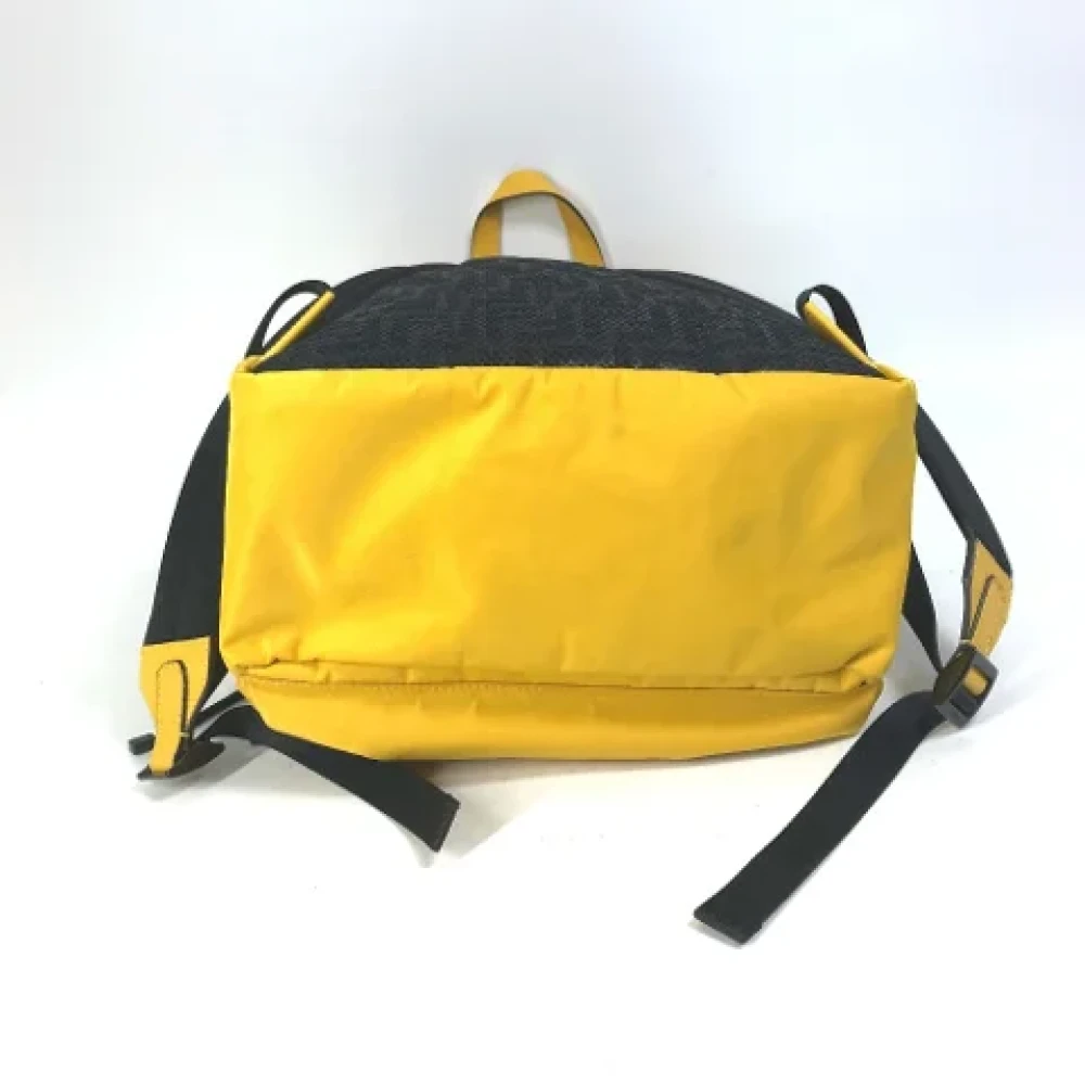 Fendi Vintage Pre-owned Fabric fendi-bags Yellow Heren