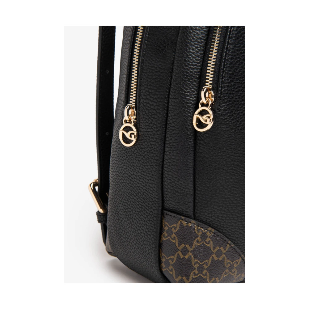 Nerogiardini Zwarte Technische Materiaal Dames Rugzak Black Dames