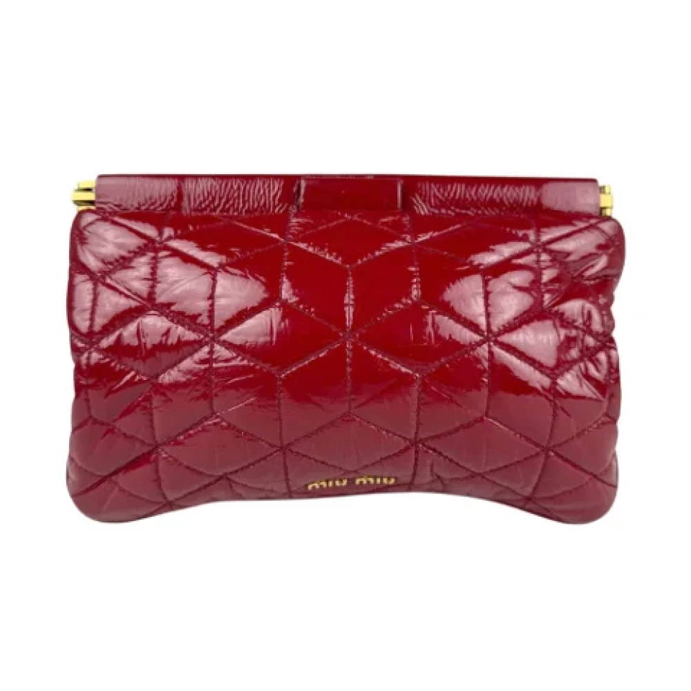 Pre-owned > Pre-owned Bags > Pre-owned Clutches - - Miu Miu Pre-owned - Modalova
