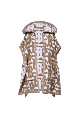 hooded-cotton-poncho-logo-print