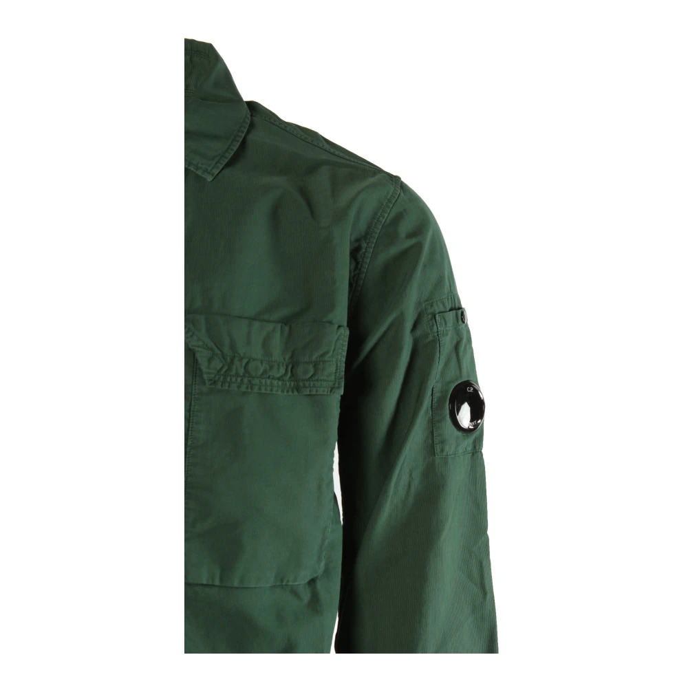 C.P. Company Groene Ottoman Shirt voor Heren Green Heren
