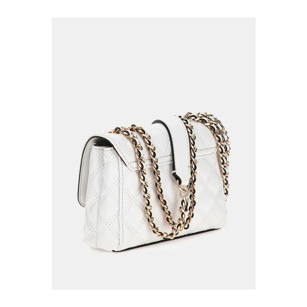 Guess Mini Giully Schoudertas White Dames