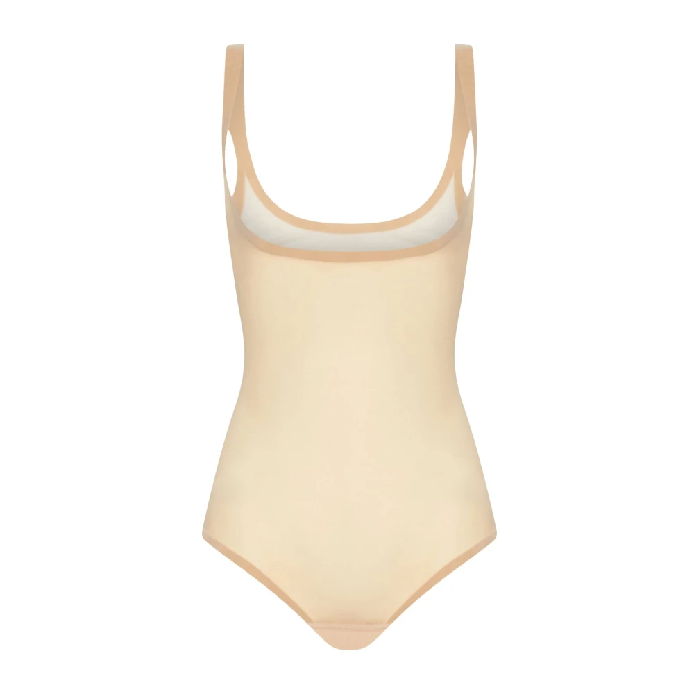 Wolford , Shapewear, Female, Beige, 2XL, Tulle Forming Body