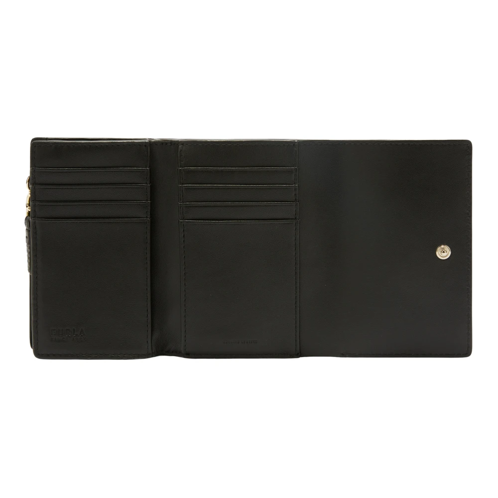 Furla Compacte portemonnee M Black Dames