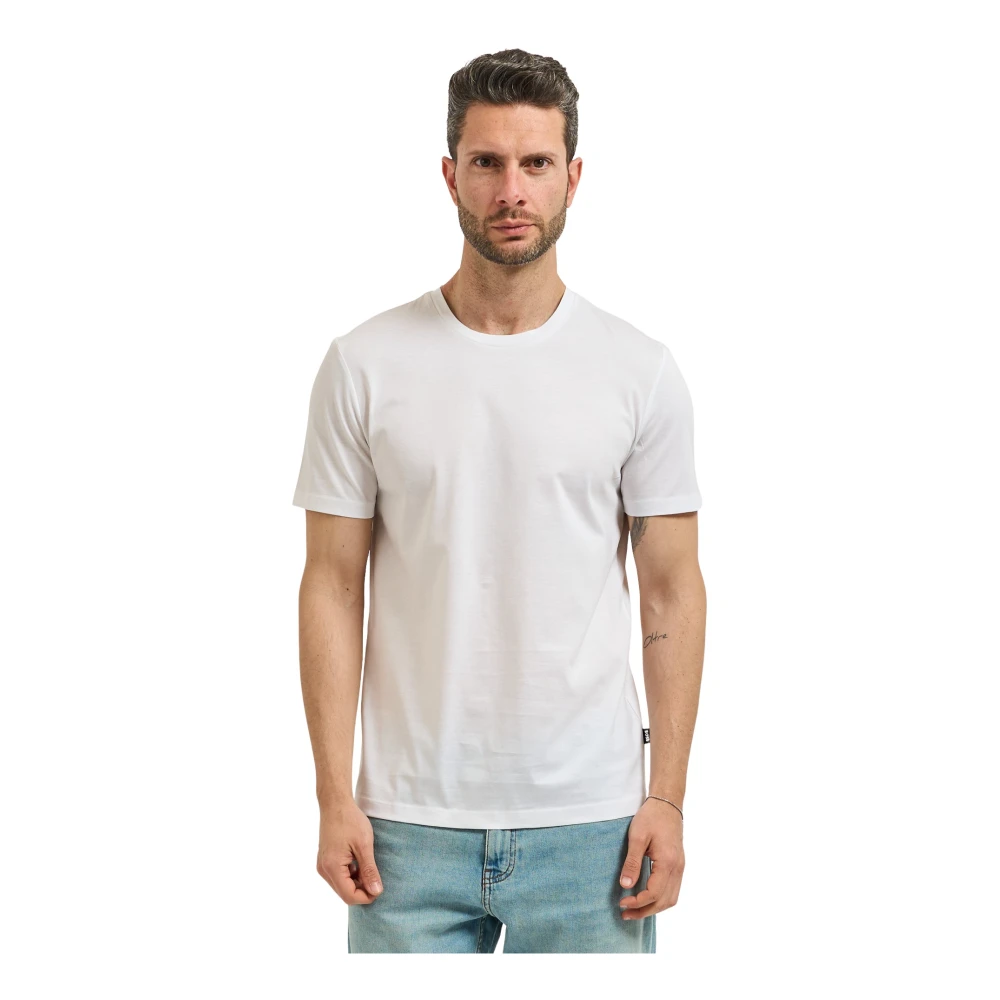 Hugo Uomo Bianco - T-Shirt Linea Nera - Tops - L