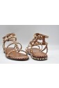 cinnamon-laced-flat-shoes