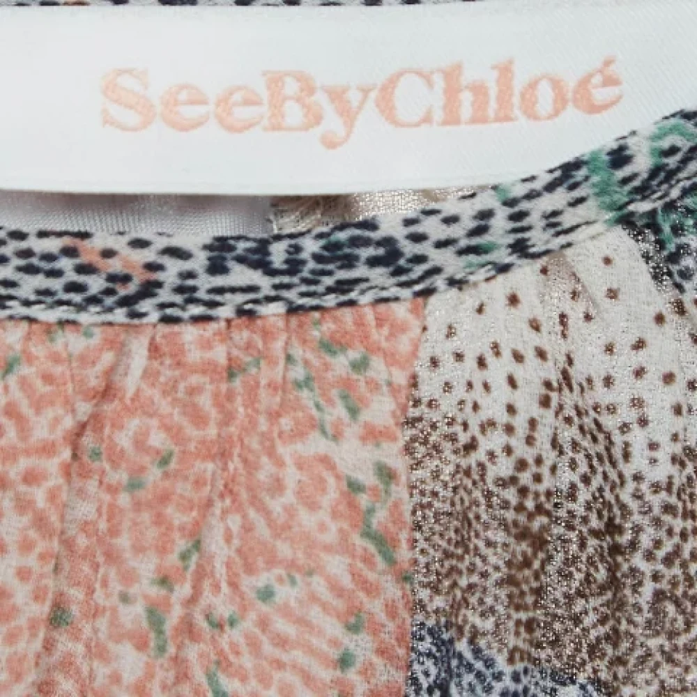 Chloé Pre-owned Fabric dresses Multicolor Dames