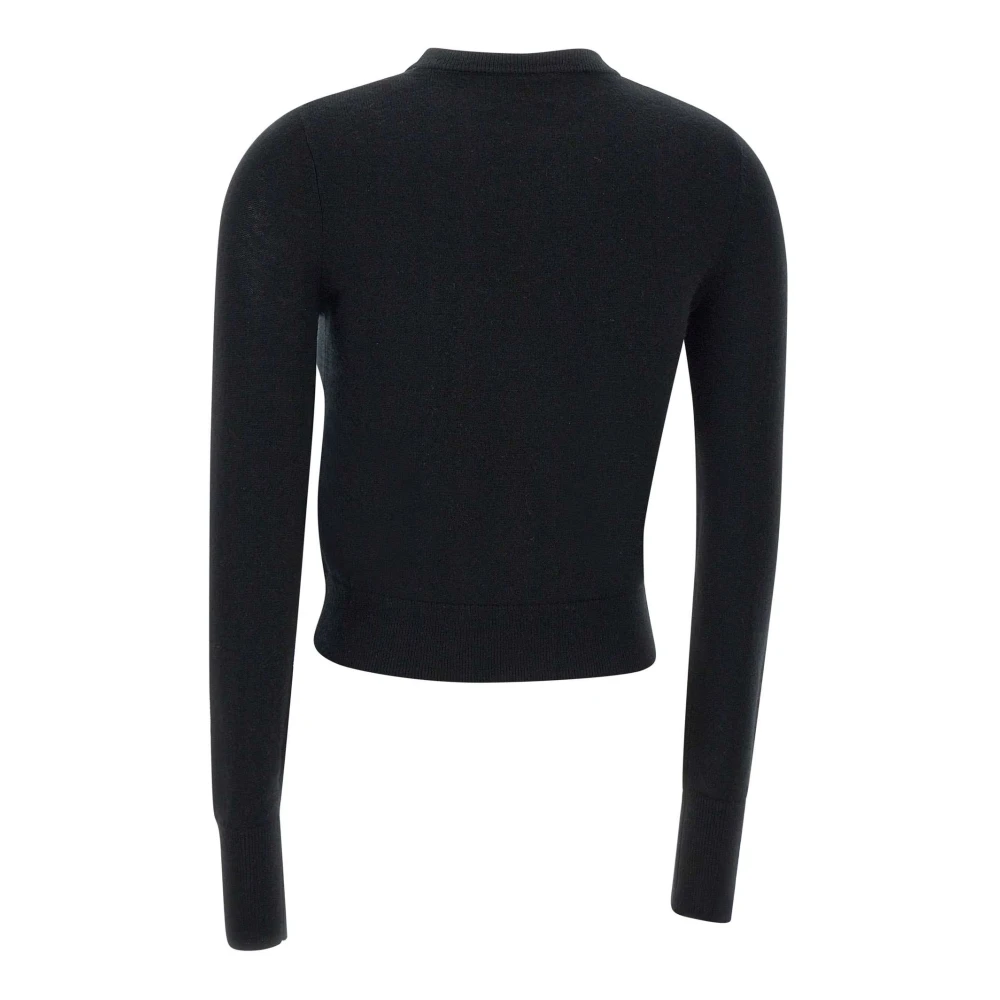 Diesel Zwarte Dames Trui met Ovaal D Logo Black Dames