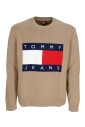 vintage-camel-melange-cotton-sweater