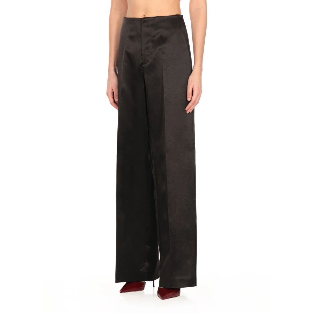 Philosophy di Lorenzo Serafini Zwarte Broek met Voorzakken Black Dames