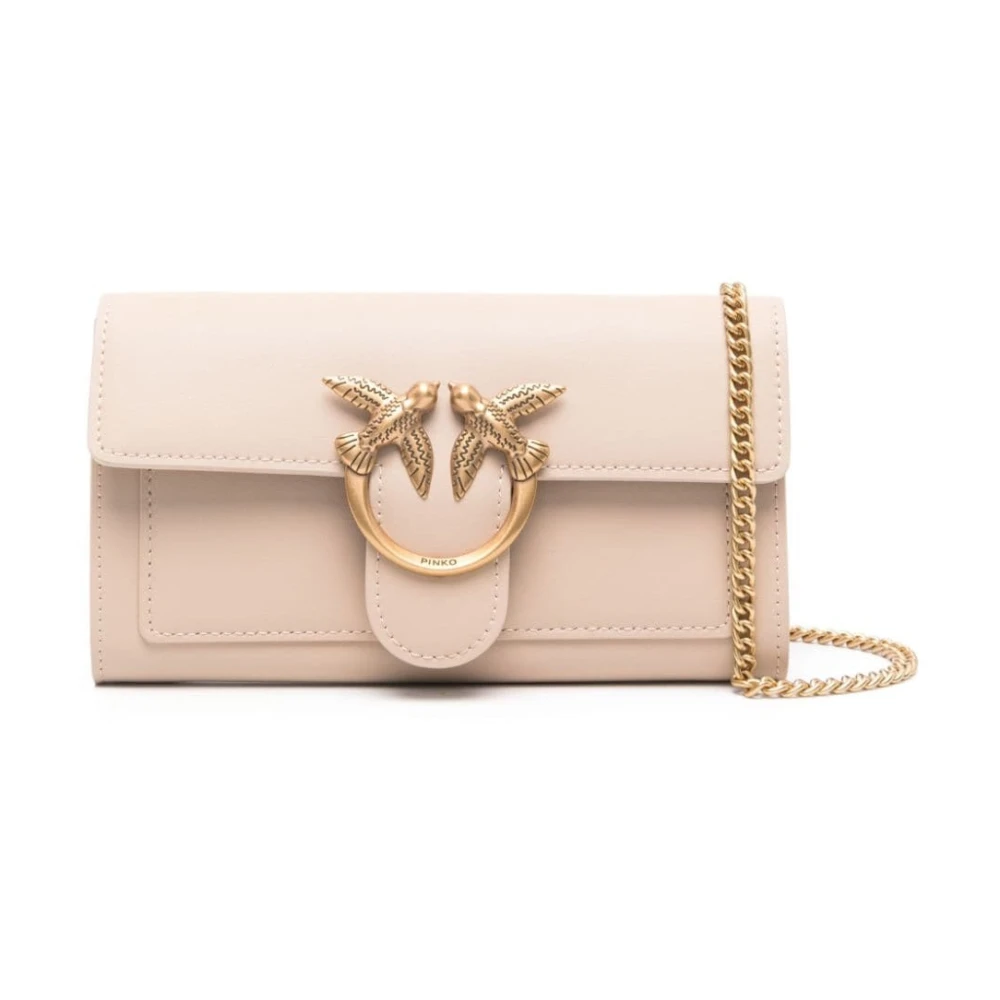 Pinko Beige Snygg Väskor Kollektion