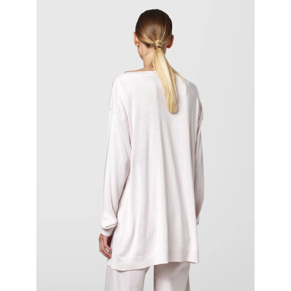 Alpha Studio Boot Longsleeve Shirt White Dames