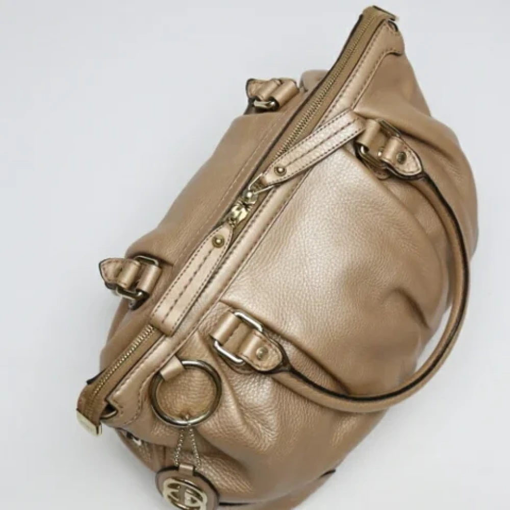 Gucci Vintage Pre-owned Leather shoulder-bags Pink Dames