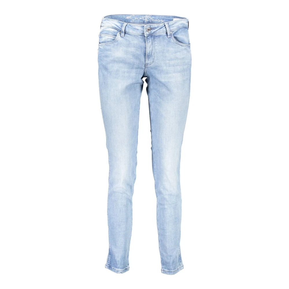Guess Women's Blue Skinny Fit Jeans, W27 L30, Denim Skinny Mid Jeans