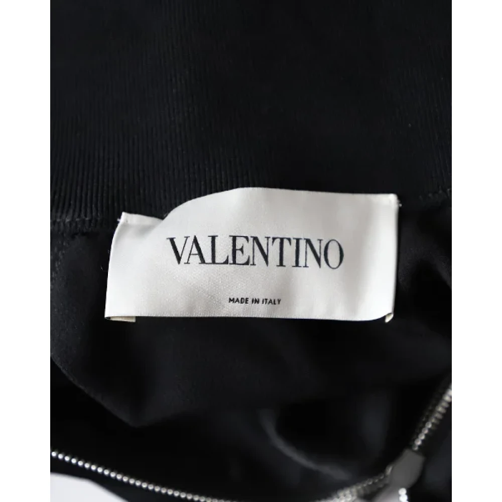 Valentino Vintage Pre-owned Fabric outerwear Black Dames