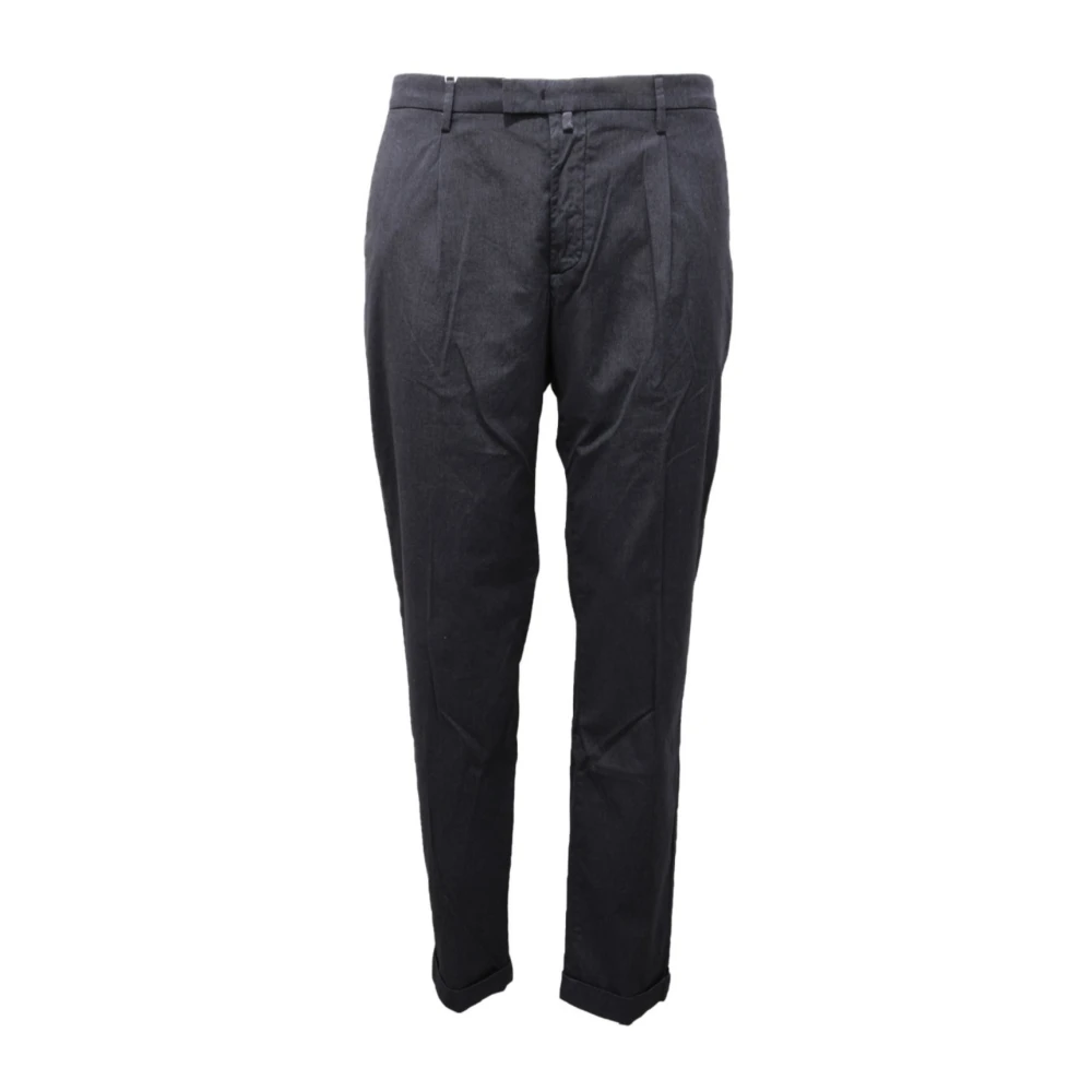 Briglia Blue Slim Fit Italian Trousers - Male - Slim-Fit Trousers - 3XL - Trousers
