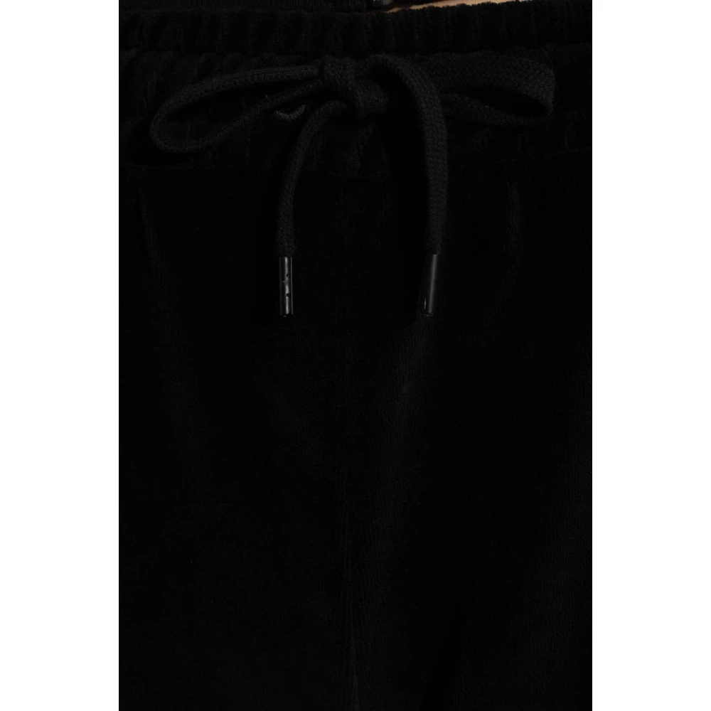 AllSaints Velours joggingbroek Vin Black Dames