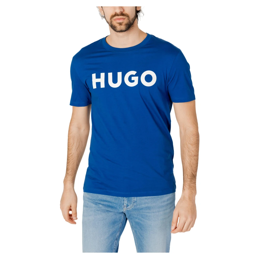 Hugo Boss Heren T-Shirt Lente Zomer Collectie Blue Heren