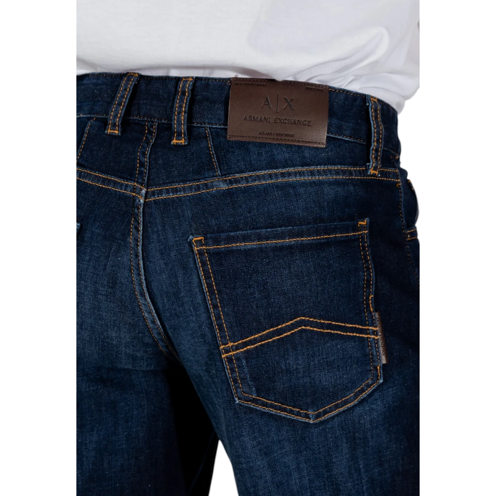 Armani Exchange Heren Bermuda Shorts Lente Zomer Collectie Blue Heren