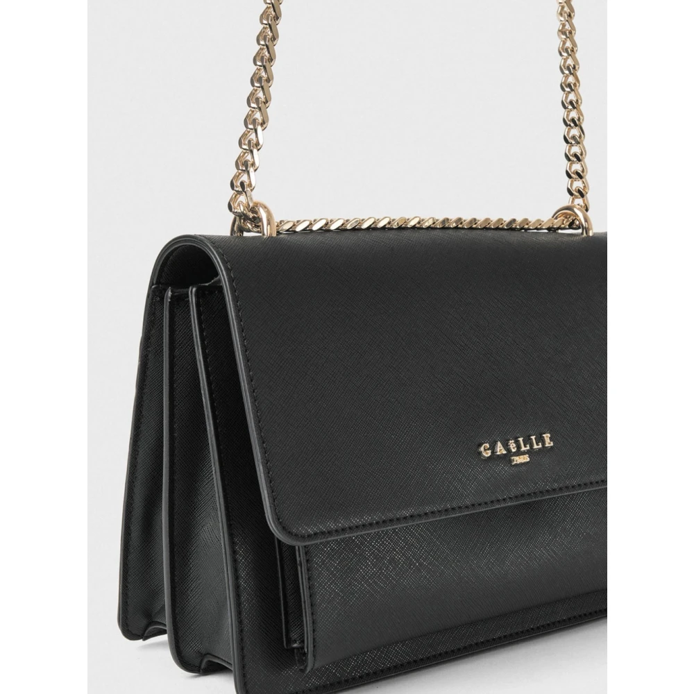 Gaëlle Paris Zwarte Schoudertas Synthetisch Materiaal Black Dames