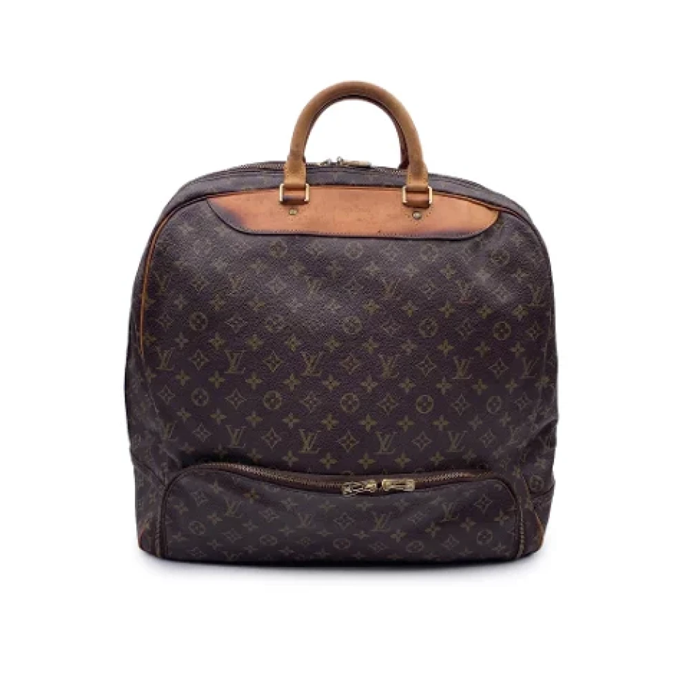 Louis Vuitton Vintage Pre-owned Canvas travel-bags Brown Dames