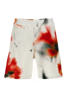 Obscured Flower Bermuda Shorts