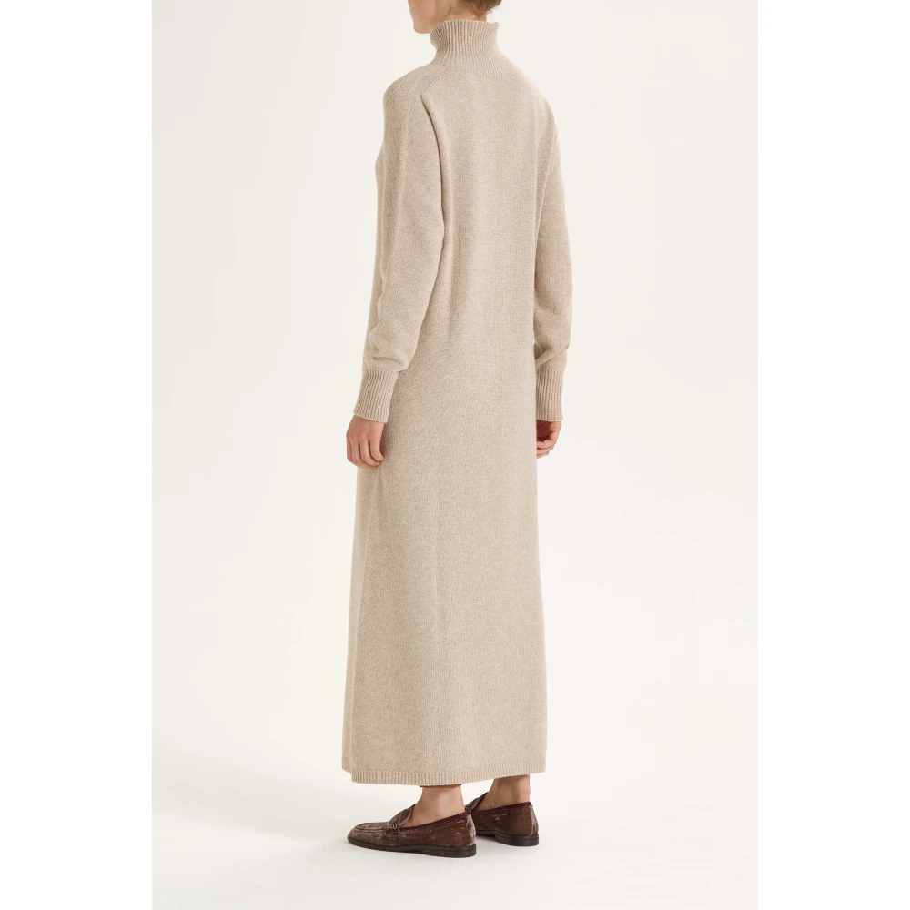 Maliparmi Stijlvolle Sweater voor Trendy Uitstraling Beige Dames