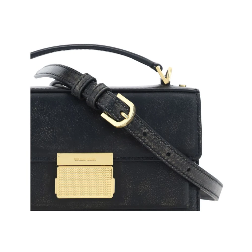 Golden Goose Venezia Kleine Leren Handtas Black Dames